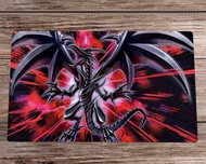 YuGiOh Playmat Red-Eyes Black Dragon TCG CCG Mat Trading Card Game Mat Board Game Playmat Desk Pad Mousepad