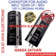 ELCO CAPASITOR 15000 UF MIKRO 15000UF 80V NELC MICRO 80 V ELKO ORIGINA