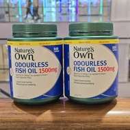 💥現金價💥Nature's Own - Odourless Fish Oil 1500mg 無腥味魚油 500粒
