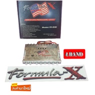 ปรีแอมป์รถยนต์ FORMULA-X รุ่น FX-838S ซับแยก ( 4 แบนด์ ) WORLO CLASS PROFESSIONAL SERIES สำหรับรถยนต