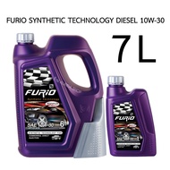 FURIO SYNTHETIC TECHNOLOGY DIESEL 10W-30 15W-40 น้ำมันเครื่อง ดีเซล กึ่งสังเคราะห์ บางจาก