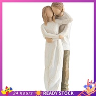 【HOT SALE】 Wedding Anniversary Couple Hug Kiss Figures, for Women and Men, for Women, Girlfriend, Ro