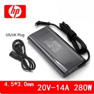 20V 14A 280W AC power charger for HP ZBook Studio 16” G9 / Fury G1i 18 inch Mobile Workstation PC
