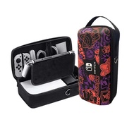 Nintendo Switch Pokemon Scarlet and Violet Theme Accessories With Console Storage Bag Hard Case Travel Pouch Storage Bag Switch Handle Bag
