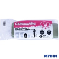 Garbamon Garbage Bag Lemongrass Scented Size L - 30" x 37" (10's)