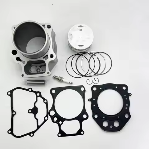 New Cylinder Piston Gasket Top End Rebuild Kit For Honda Rancher TRX420 2007-2018 12100-HP7-A00,1210