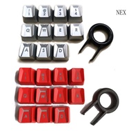 NEX Keyboard Replacement Keycaps 11 Keys Mechanical Keyboard Keycaps for Romer G Switch G910 G810 G413 Gpro G512