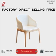 Italian Style Breakfast Coffee Shop Restaurant Cafeteria Cushion Dining Chair