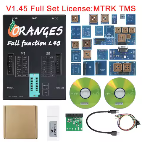 Orange5 V1.45 Add New License OEM Orange 5 Super Programmer ECU Programmer Tool Add FujitsuV9 RH850V