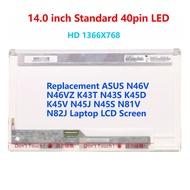 Replacement ASUS N46V N46VZ K43T N43S K45D K45V N45J N45S N81V N82J Laptop LCD Screen