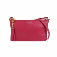 Saint Laurent 牛皮 純色 字母 Logo 流蘇 YSL 斜背包 單肩包