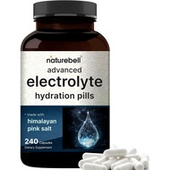 Advanced Electrolyte Pills, 240 Capsules | Salt Pills with Electrolytes for Fasting Hydrating | Made
