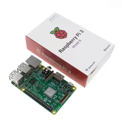 Raspberry Pi 3 Model B + Raspberry Pi Raspberry Pi3 B Plus Pi 3B with WiFi & Bluetooth and Power-ove
