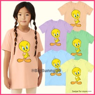TWEETY BIRD SUBLIMATION Colored T-shirt for Kids Girls