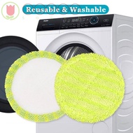 SOREN 2 Pcs Electric Mop Replacement Cloth for Electric Mop Green Absorbent Mop Pads Mop Cleaning Cl