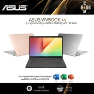 *HOT MODEL* ASUS VIVOBOOK 14 M413I-AEK057TS/M413I-AEK058TS/M413I-AEK056TS (R5-4500U/4GB(OB)/512GB M.2/AMD R3/14" FHD/W10