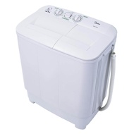 MIDEA Semi Auto Washing Machine 13kg ( MSW1308P / MSW-1308P ) - LIGHT GREY