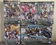 Bandai SD三國創傑傳 五虎將 - 關羽,張飛,趙雲,馬超,黃忠
