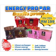 (NEW YEAR SALE)ENERGY PRO BAR 3 BOXES FOR EMERGENCY, OUTDOOR & FOOD SAFETY