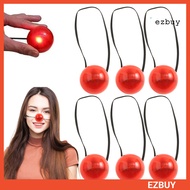 [ezbuy] 1 Set Red Nose Days 2024 LED Glowing Red Clown Nose Funny Clown Nose with Elastic Straps Cos