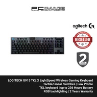 Logitech G915 TKL X LIGHTSPEED Wireless Low Profile Gaming Keyboard - 2YW