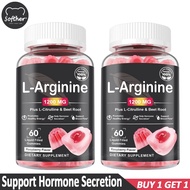 Softher L-Arginine Gummies Increase L-Citrulline and Beet Root Promote Muscle Strength and Endurance