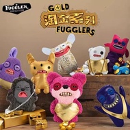 【Ready Stock】fuggler Fuggler Genuine Germination Monster FUGGLER Gold Rush Series Ugly Cute Funny Pl