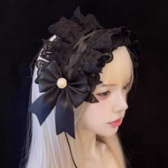 Lolita Headwear lolita Headband Hair Accessories Lace Bow Maid Accessories lolita Headwear Cute All-