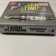 ORIGINAL BKR6EQUP NGK (3199) LASER PLATINUM SPARK PLUG BMW E46 E38 E39 E60 E65 E83 E36 E85/ MINI COO