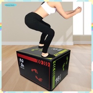[izmbprke] Plyometric Jumping Box Portable Plyometric Box for Jumping Home Gym Workout