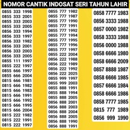 Kartu Perdana Nomor Cantik Indosat im3 Seri tahun lahir 4g plus