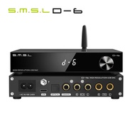 ⭐SMSL D-6 Decoder Dual Ak4493s Suport DSD512 PCM 768kHz/32Bit D6 DAC Bluetooth 5.1 SBC/AAC/APTX/APTX