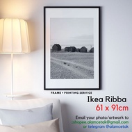 [Including Custom Photo Print Option] 61 x 91cm Ikea Frame Rodalm