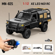 Xe Bán Tải Điều Khiển Từ Xa MN82/MN82PRO/MN82S 1/12 Xe Leo Núi 2 Cầu 2.4G Động Cơ Mạnh Pin Trâu