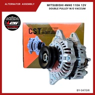 CST Alternator Assembly for MITSUBISHI PAJERO 4M40 110A 12v Double Pulley without Vacuum BY-0470IR