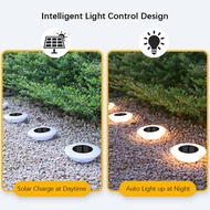 Easy Installation Solar Lights Long-lasting Solar Lights 4 Pcs Solar Ground Lights for Pathway Garde