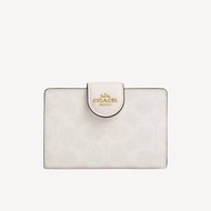 Coach Medium Corner Zip Wallet (0196395780082)【平行進口】
