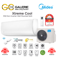 Midea MSAG-10CRN8 MSAG-13CRN8 MSAG-19CRN8 MSAG-25CRN8  Air Conditioner XTreme Cool Series 1.0HP-2.5HP  R32 Wall Non-Inverter with Ionizer Wifi