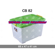 CONTAINER BOX CB 82 SPRINTER SIP 146 PLASTIC BOX CONTAINER BOX WITH WHEELS SHINPO CB 82