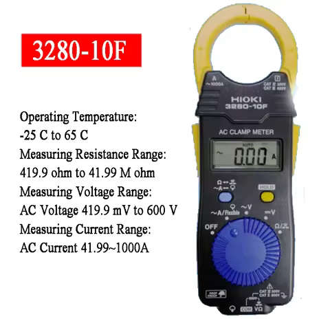 HIOKI 3280-10F 3288 3288-20 CM3281 CM3291 Clamp Hitester 1000A Hitester AC Tester Meter Brand New