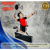 Badminton plaque, racket plaque, award plaque, sponsor plaque, silhouette plaque