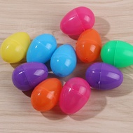 6X4Cm Egg 12Pcs Open Plastic Eggshell Simulation Egg Party Decoration Lottery Twisted Egg Easter pla