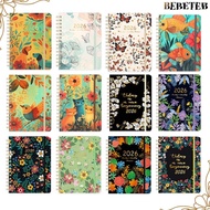 BEBETEB 2026 Planner, Jan.2026 - Dec.2026 Agenda Calendar 2026,  A5 Monthly Tabs Weekly and Monthly 
