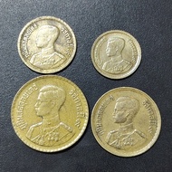 Thai King Rama IX A Set Of Coins 1957 ( 4 Coins )