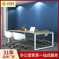 4-6 Workbench Office People Conference Table Strip Furniture Small Wholesale Conference Table Recept