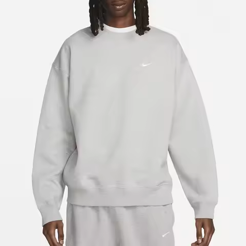 Nike Authentic Solo Swoosh Men's Fleece Loose Hooded Sweatshirt DX1361-063