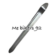 (DC51)Tyre Lever Buka Tayar Motor Crowbar Motorsikal Metal Open Motorcycle Bicycle Heavy Duty Chrome