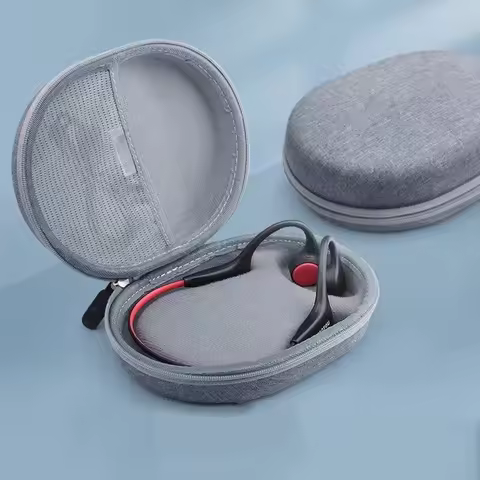 Hard Earphone Case for Shokz OpenRun/Trekz Air/Titanium Mini/Lenovo/Philips Bone Conduction Headphon