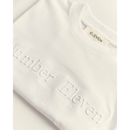 ELEVEN - unisex T-shirt for men and women Hidden Number Eleven 3D Tee - White