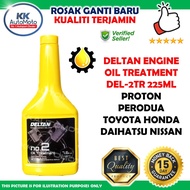 1 Bottle Deltan Engine Oil Treatment 225mL German DEL-2TR [Restore Power / Reduce Oil Burn / Rejuvenates Gasket &amp; Seals]